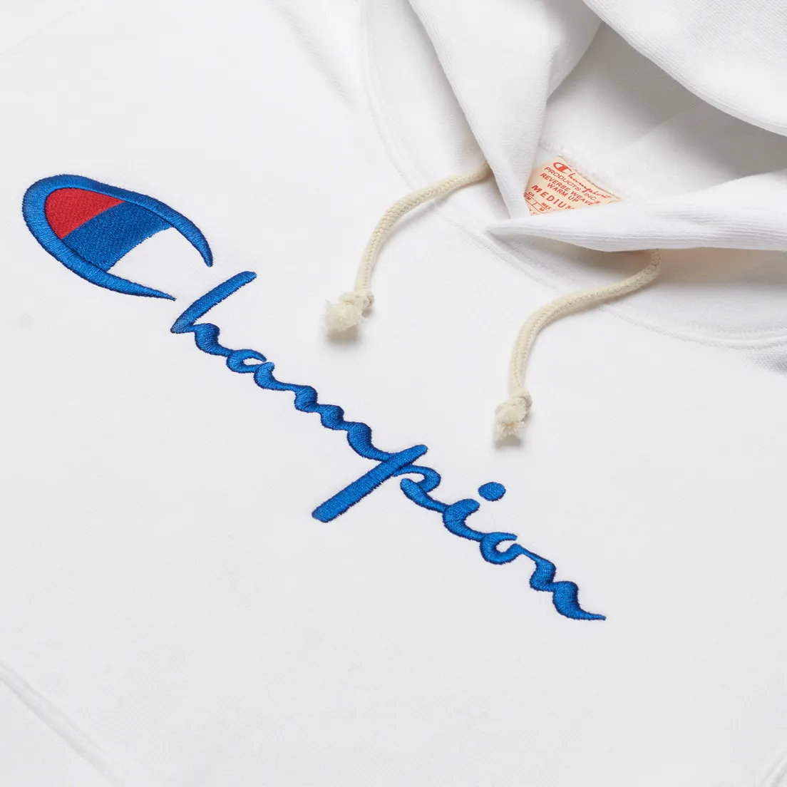 Champion Reverse Weave Мужская толстовка Big Script Hoodie