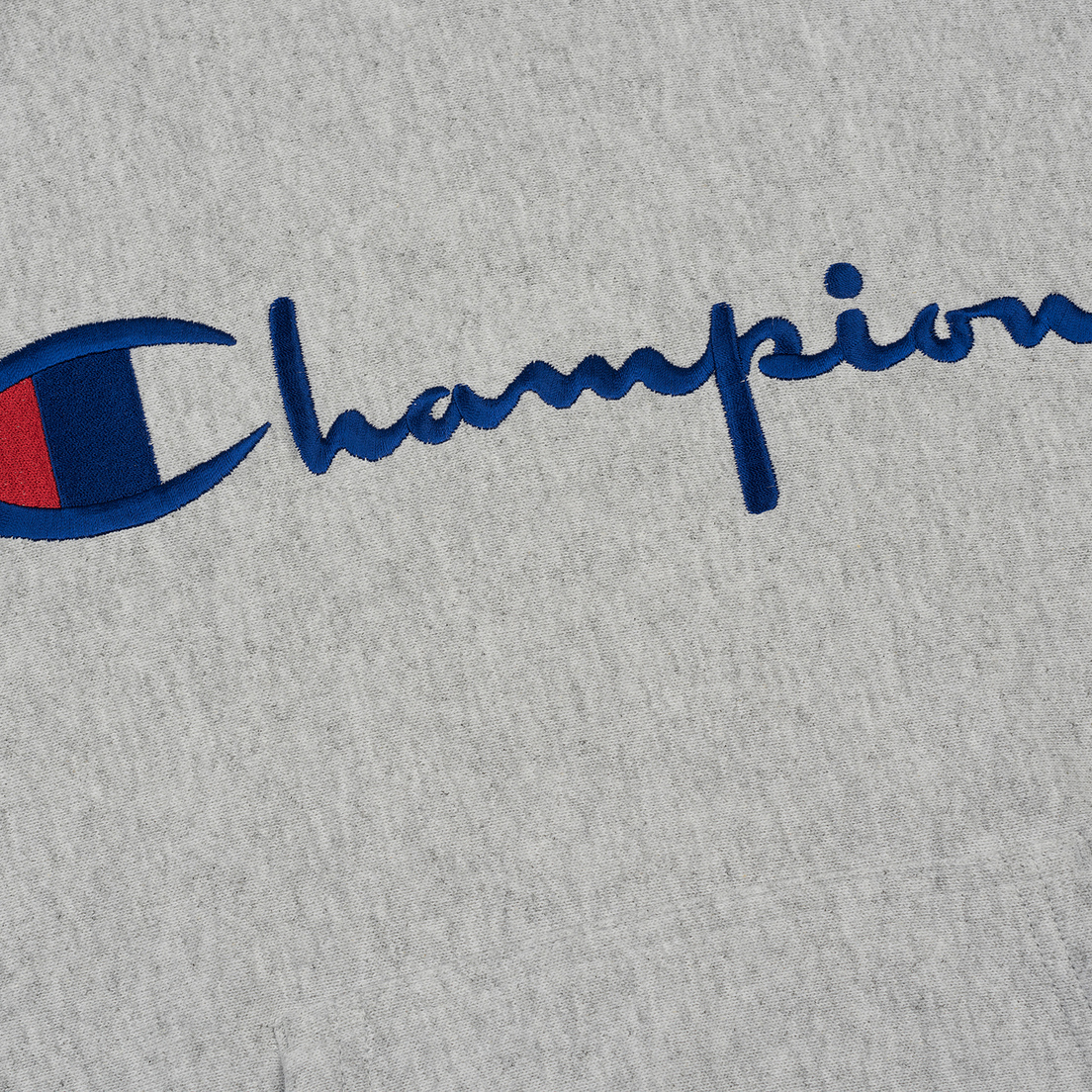 Champion Reverse Weave Мужская толстовка Classic Hooded Script Logo