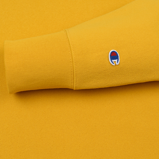 Мужская толстовка Champion Reverse Weave Color Block Hooded Golden Rod/Teal