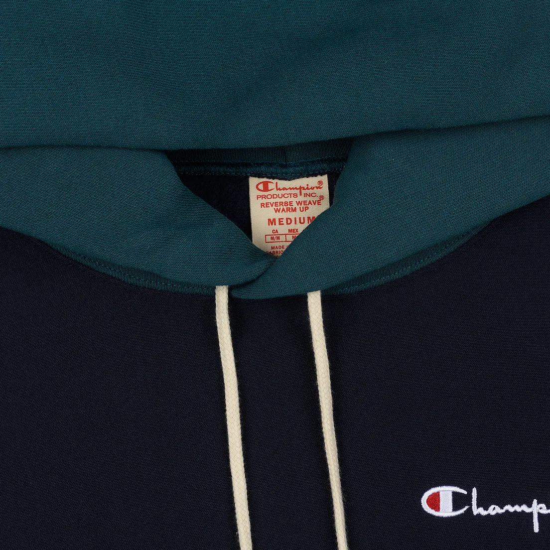 Champion Reverse Weave Мужская толстовка Color Block Hooded