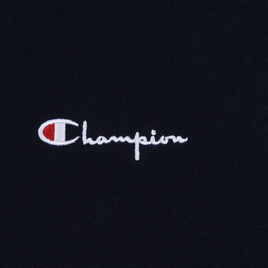 Мужская толстовка Champion Reverse Weave Color Block Hooded Navy/Teal