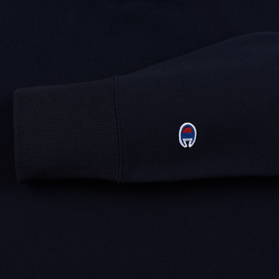 Мужская толстовка Champion Reverse Weave Color Block Hooded Navy/Teal