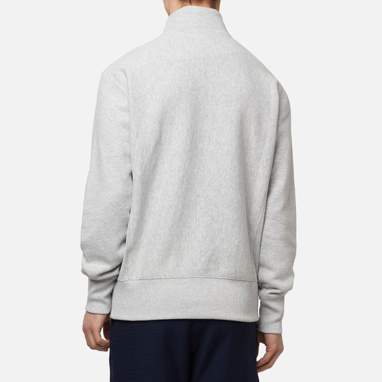Мужская толстовка Champion Reverse Weave Half Zip-Up Light Grey
