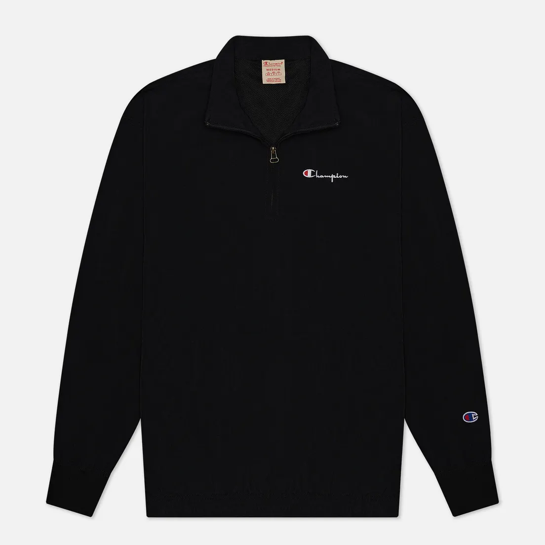 Champion Reverse Weave Мужская толстовка Half Zip-Up Script Logo Track