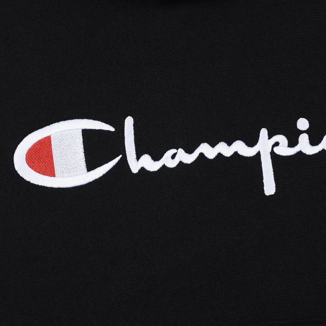 Champion Reverse Weave Мужская толстовка Hooded Big Script Logo