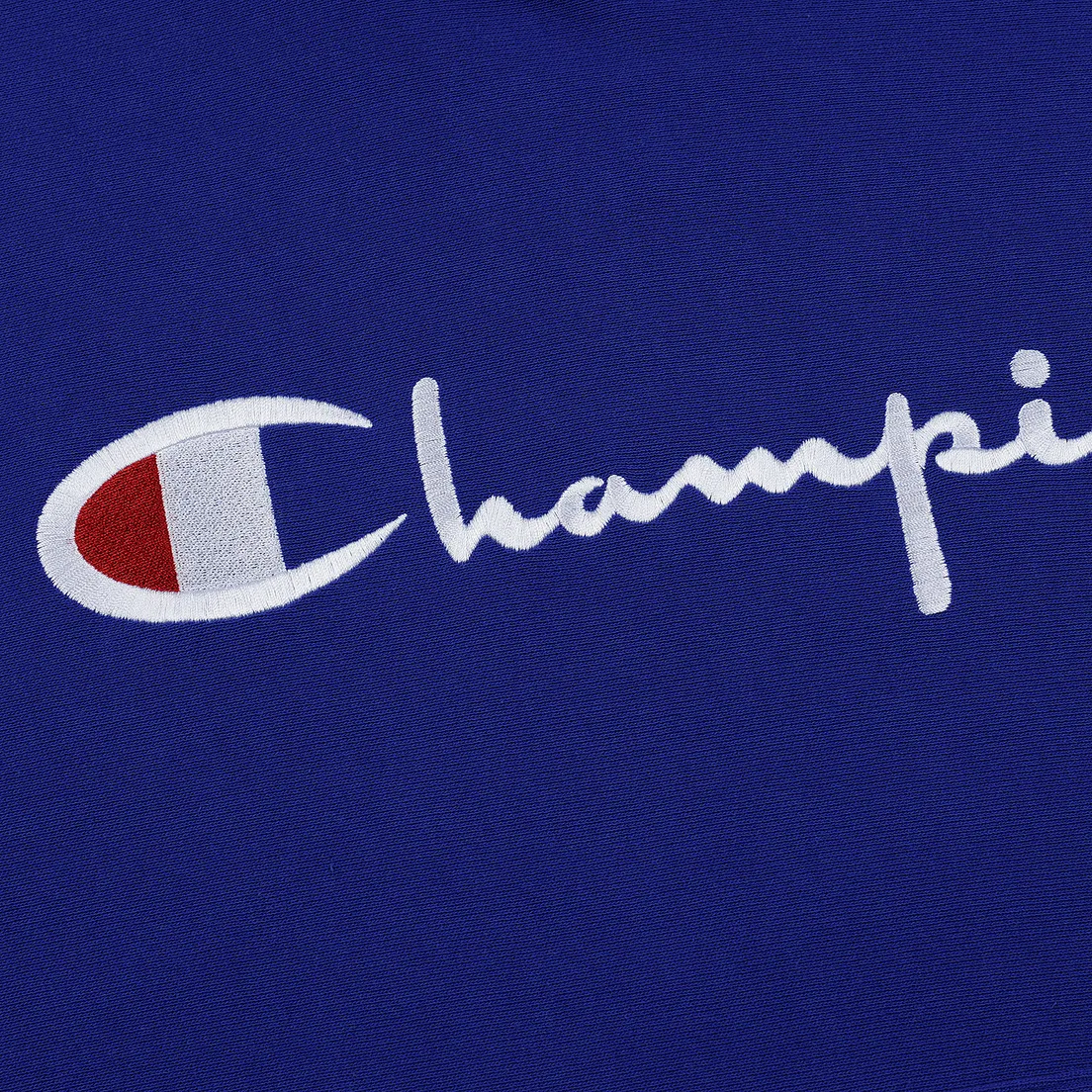 Champion Reverse Weave Мужская толстовка Hooded Big Script Logo