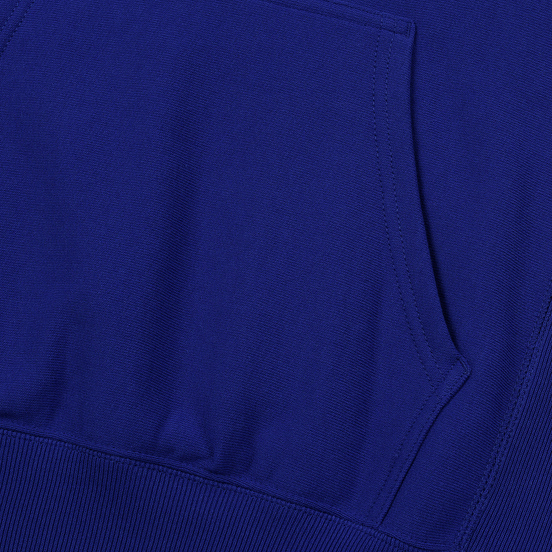 Мужская толстовка Champion Reverse Weave Hooded Big Script Logo Clematis Blue