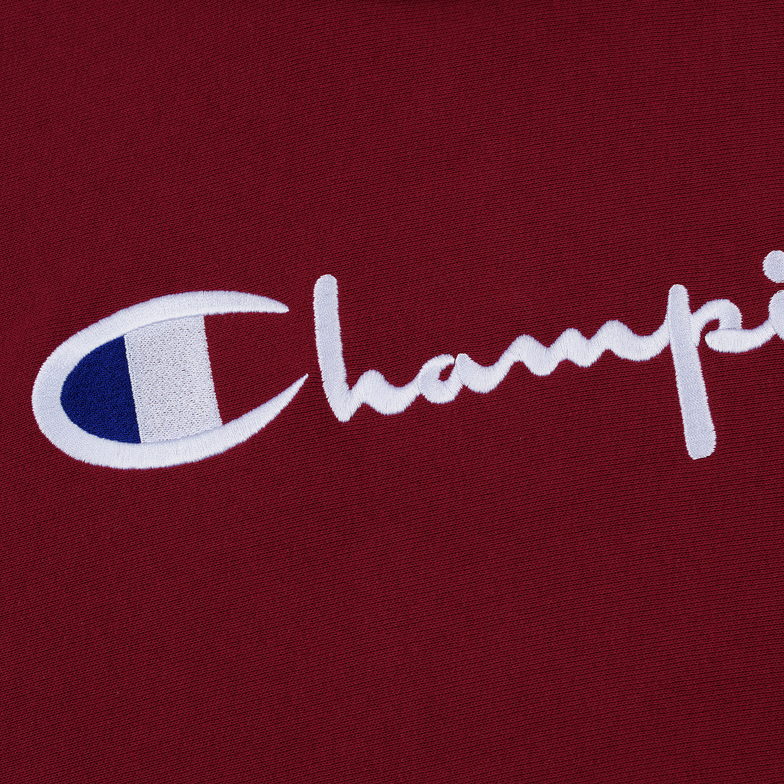 Champion Reverse Weave Мужская толстовка Hooded Big Script Logo