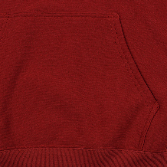 Мужская толстовка Champion Reverse Weave Hooded Big Script Logo Dark Red