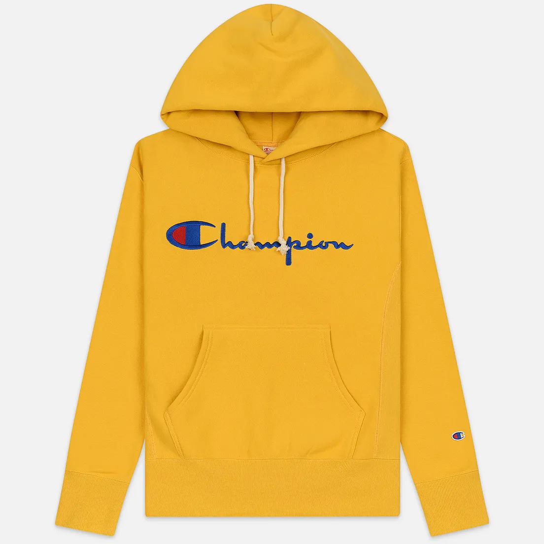 Champion Reverse Weave Мужская толстовка Hooded Big Script Logo