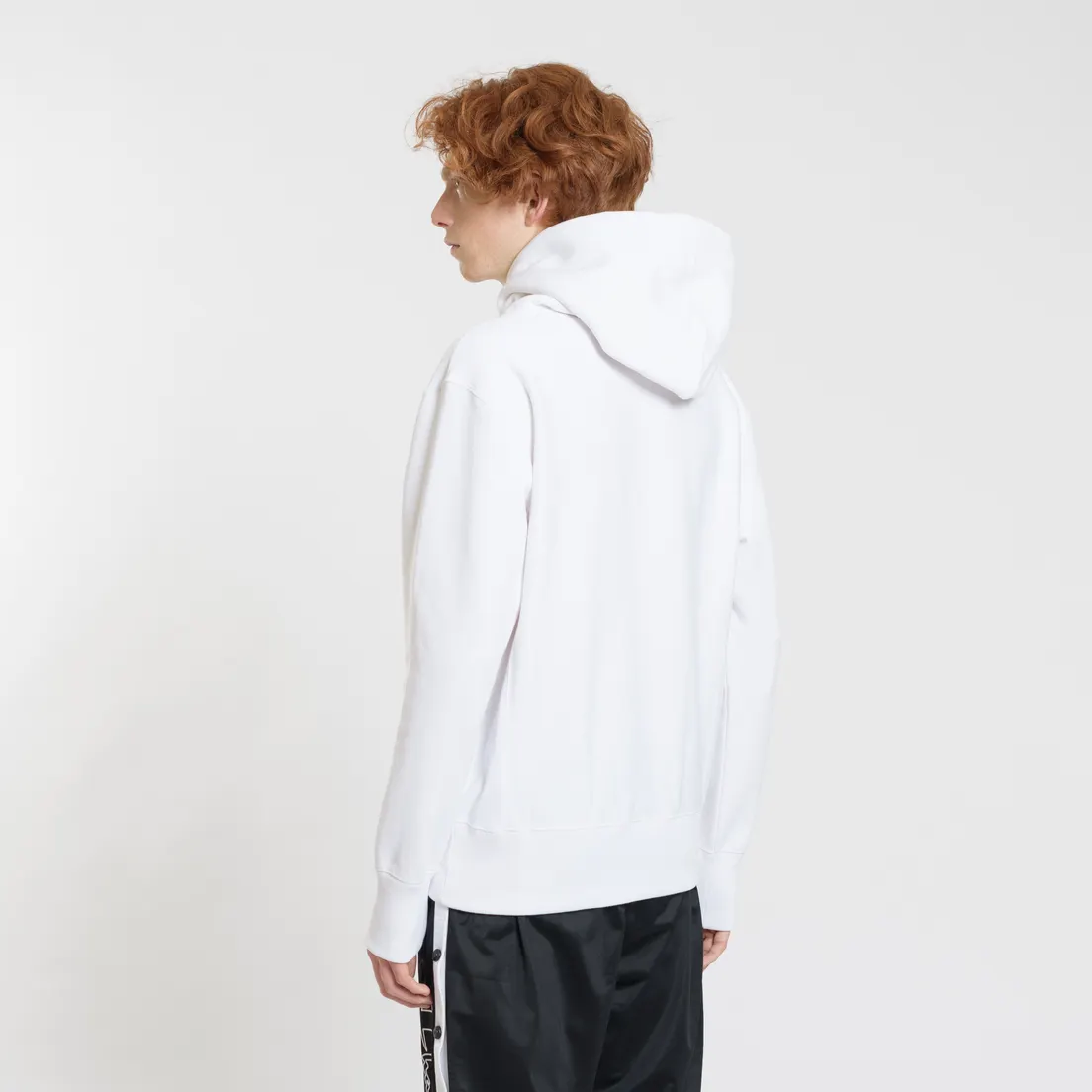 Champion Reverse Weave Мужская толстовка Hooded Big Script Logo