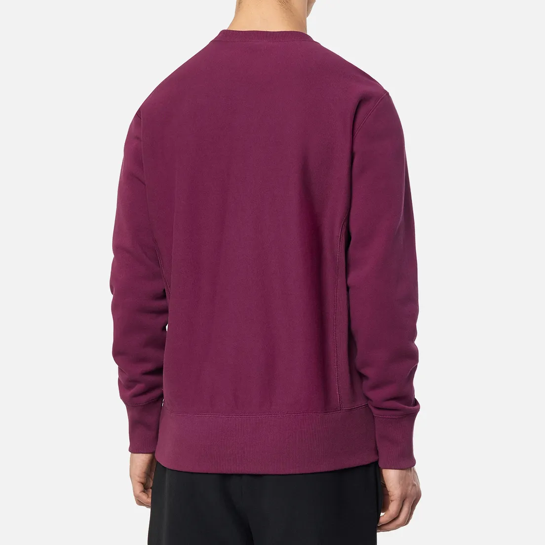 Champion Reverse Weave Мужская толстовка Logo Chest & Sleeve Crew Neck