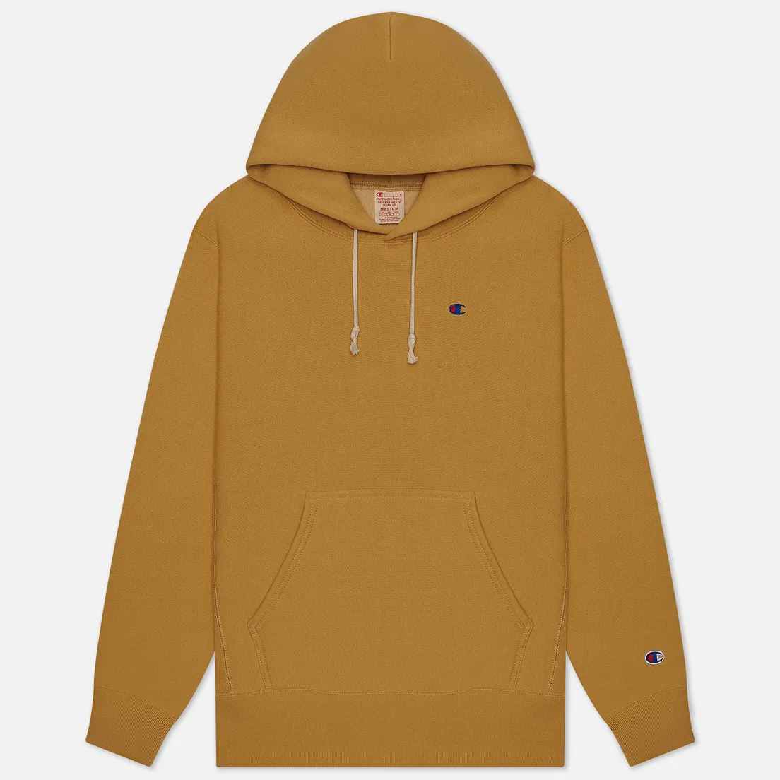 Champion Reverse Weave Мужская толстовка Logo Chest & Sleeve Hoodie