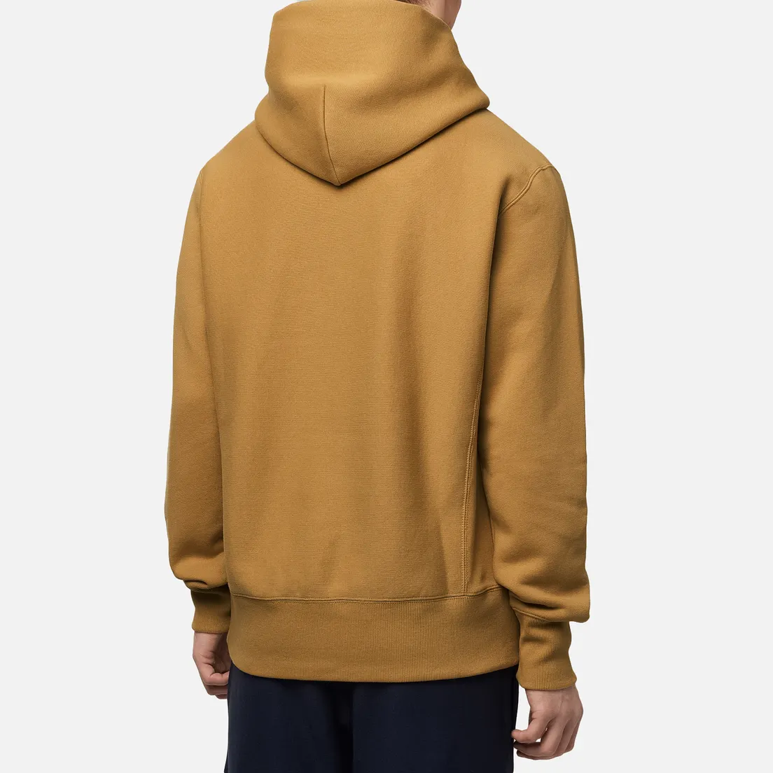 Champion Reverse Weave Мужская толстовка Logo Chest & Sleeve Hoodie