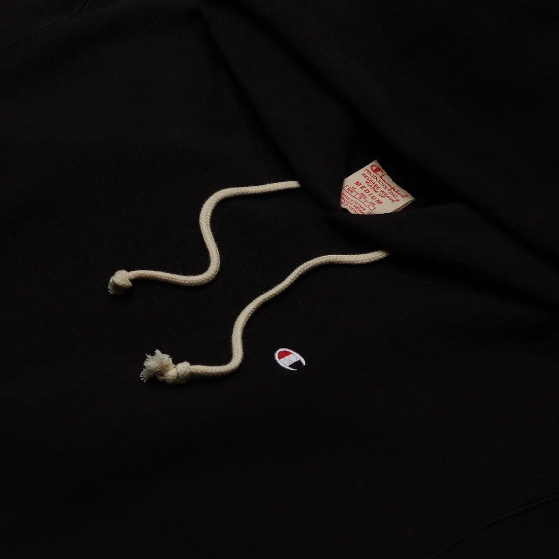 Champion Reverse Weave Мужская толстовка Logo Chest & Sleeve Hoodie