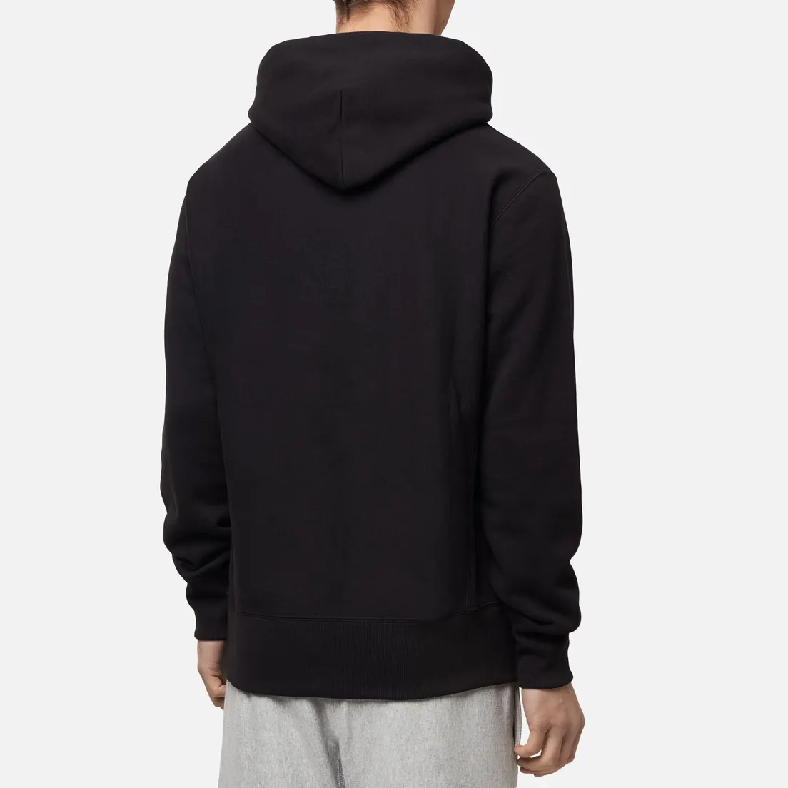 Champion Reverse Weave Мужская толстовка Logo Chest & Sleeve Hoodie