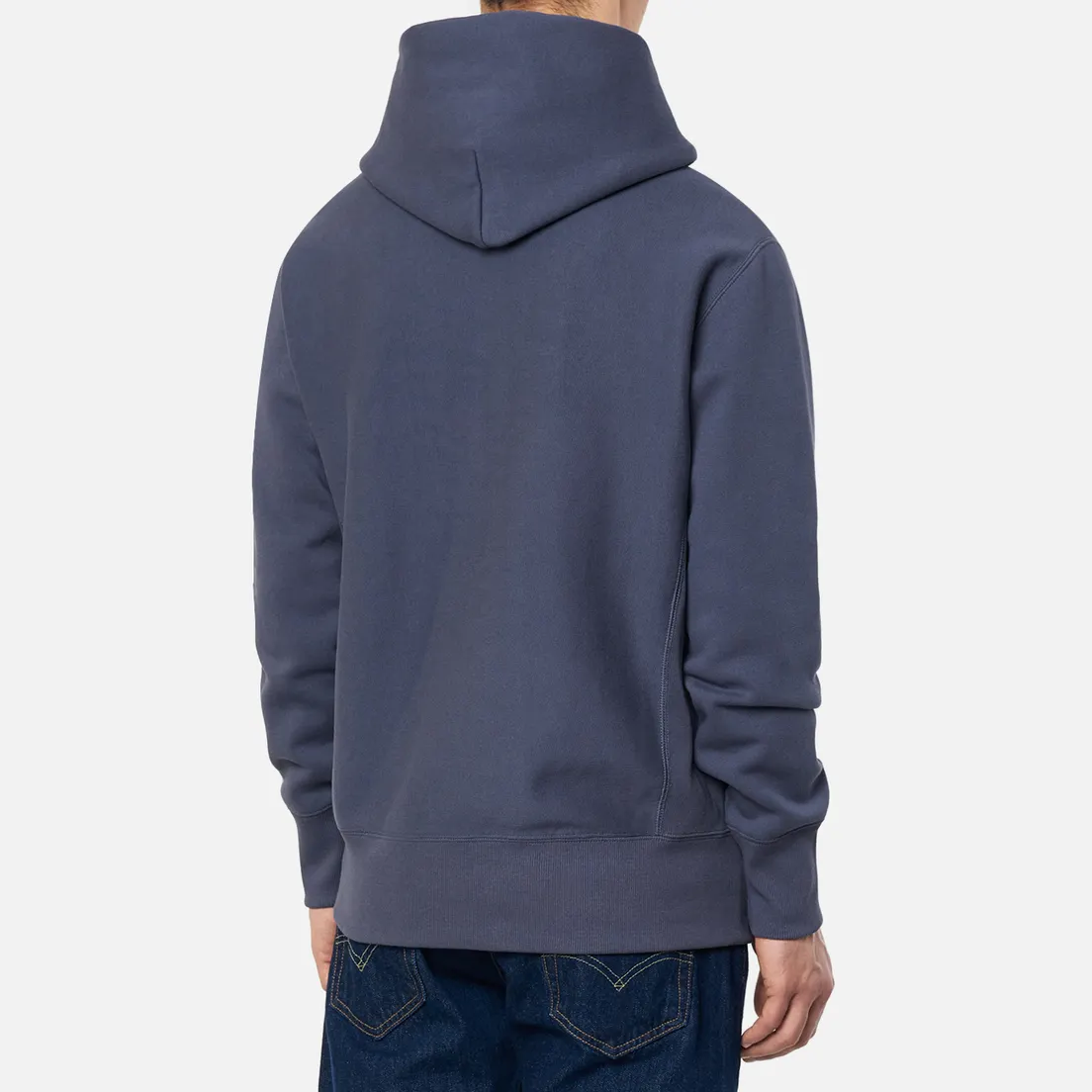 Champion Reverse Weave Мужская толстовка Logo Chest & Sleeve Hoodie