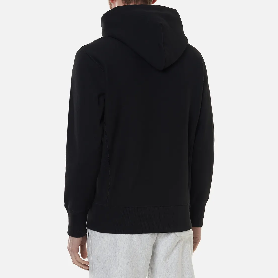 Champion Reverse Weave Мужская толстовка Logo Hoodie Full Zip
