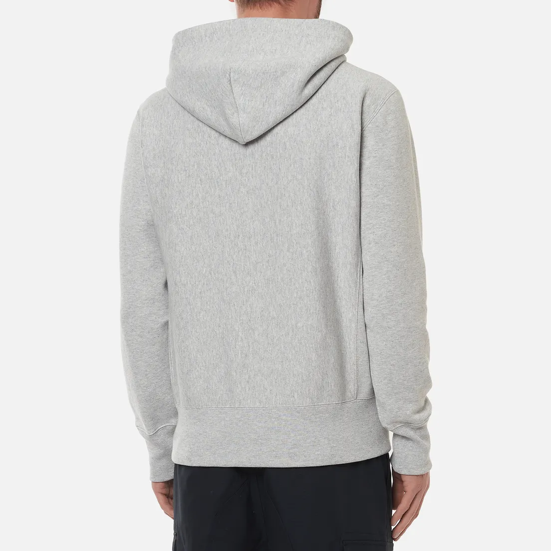 Champion Reverse Weave Мужская толстовка Logo Hoodie Full Zip