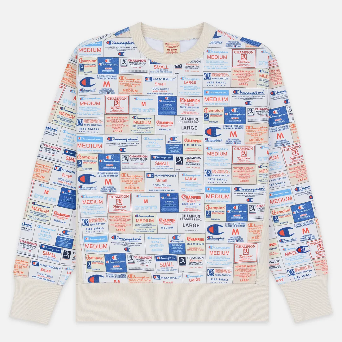 Champion Reverse Weave Мужская толстовка Archive Label Print