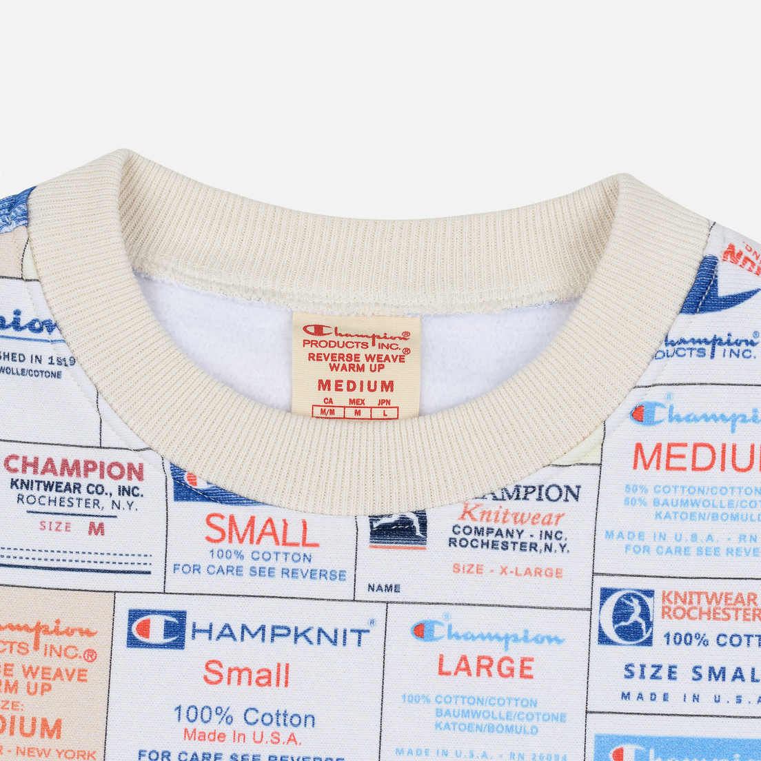 Champion Reverse Weave Мужская толстовка Archive Label Print
