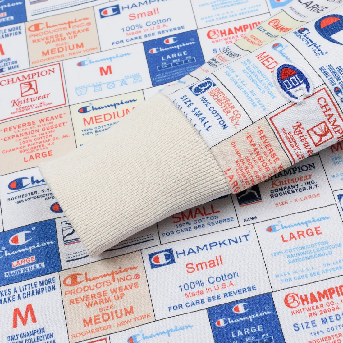 Champion Reverse Weave Мужская толстовка Archive Label Print