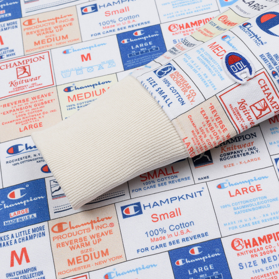 Мужская толстовка Champion Reverse Weave Archive Label Print Multicolor