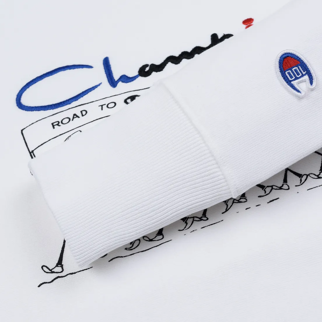 Champion Reverse Weave Мужская толстовка Archive Centenary Print Crew Neck