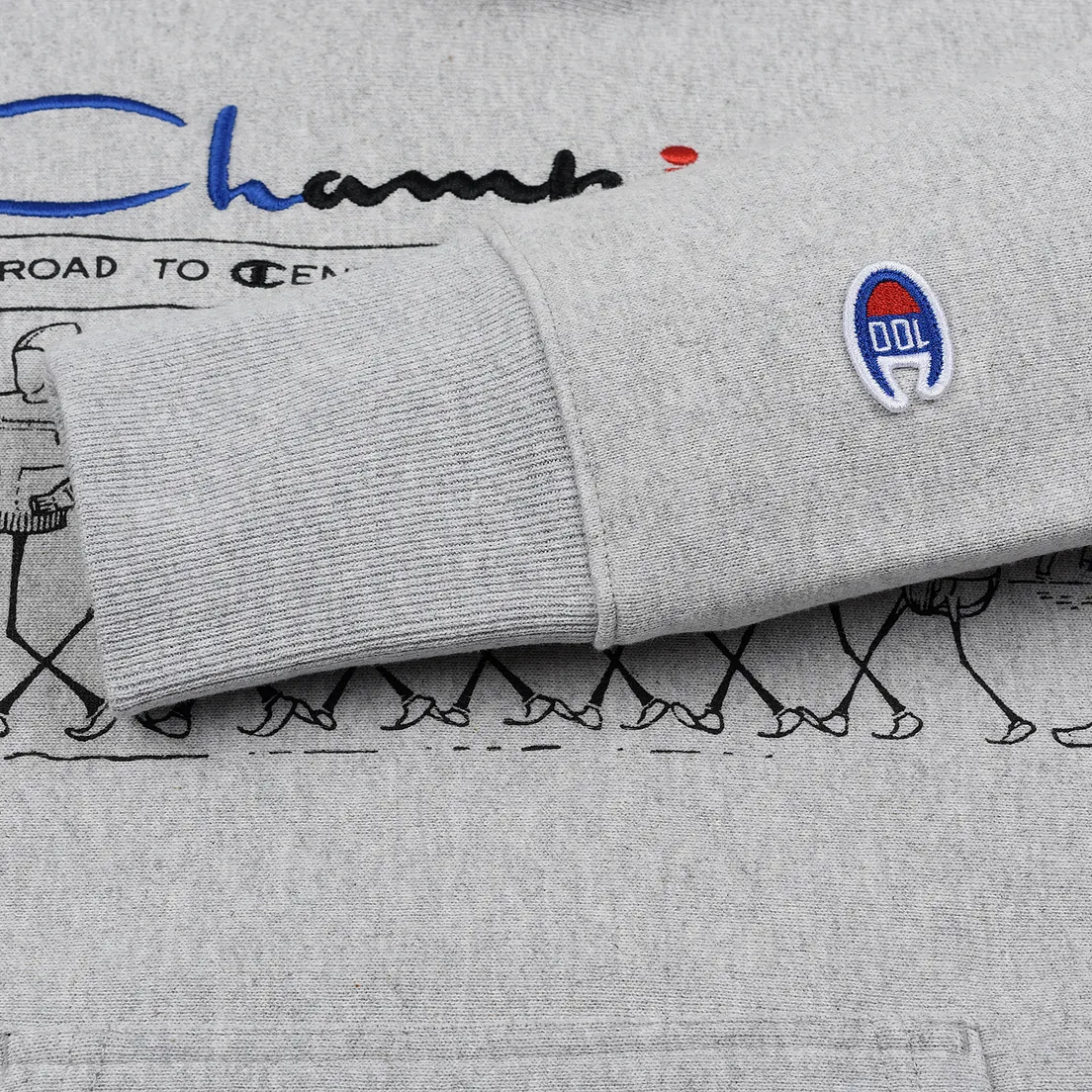 Champion Reverse Weave Мужская толстовка Multi Logo Hooded