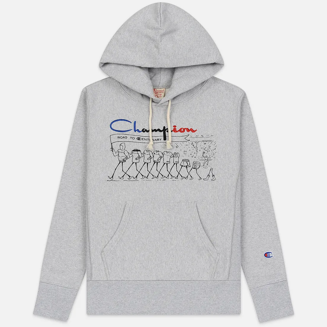 Champion Reverse Weave Мужская толстовка Multi Logo Hooded