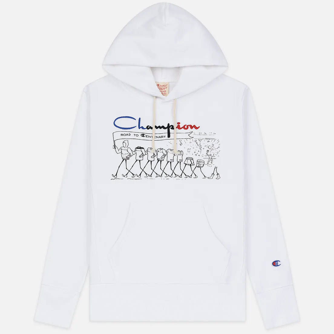 Champion Reverse Weave Мужская толстовка Multi Logo Hooded