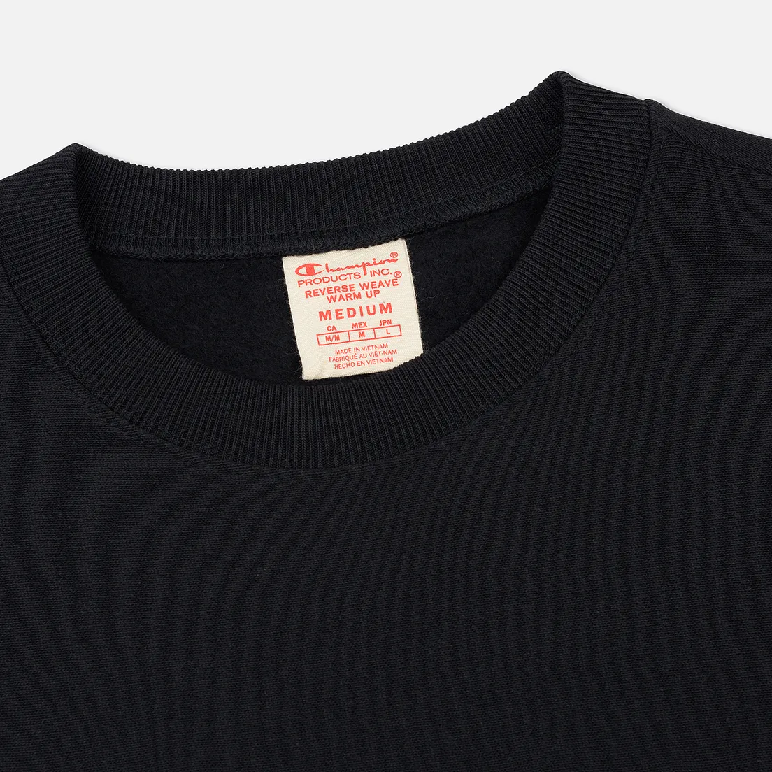 Champion Reverse Weave Мужская толстовка Script Logo Crew Neck