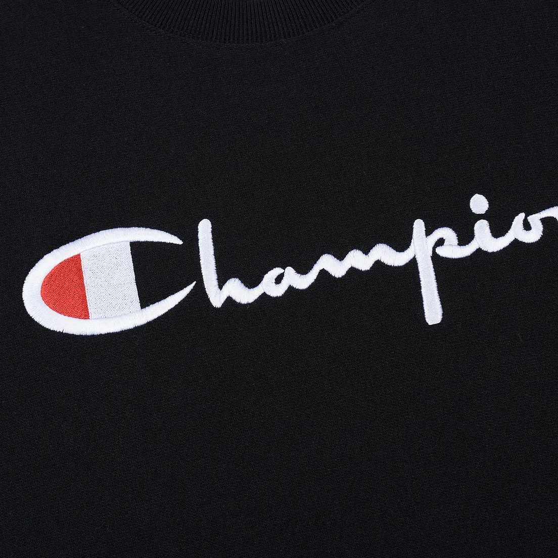 Champion Reverse Weave Мужская толстовка Script Logo Crew Neck