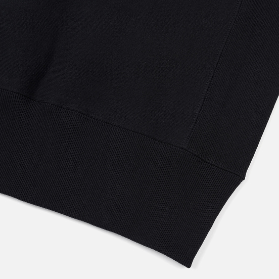 Мужская толстовка Champion Reverse Weave Script Logo Crew Neck Black