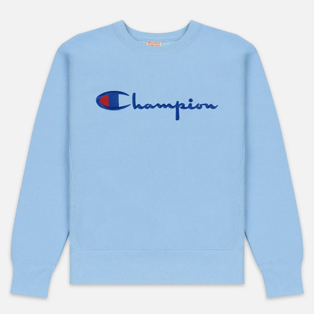 Champion Reverse Weave Мужская толстовка Script Logo Crew Neck