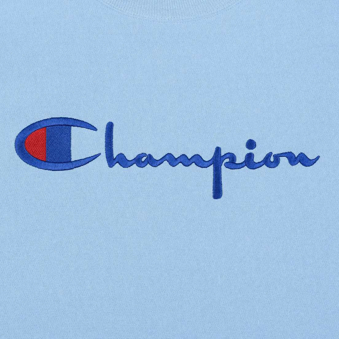 Champion Reverse Weave Мужская толстовка Script Logo Crew Neck