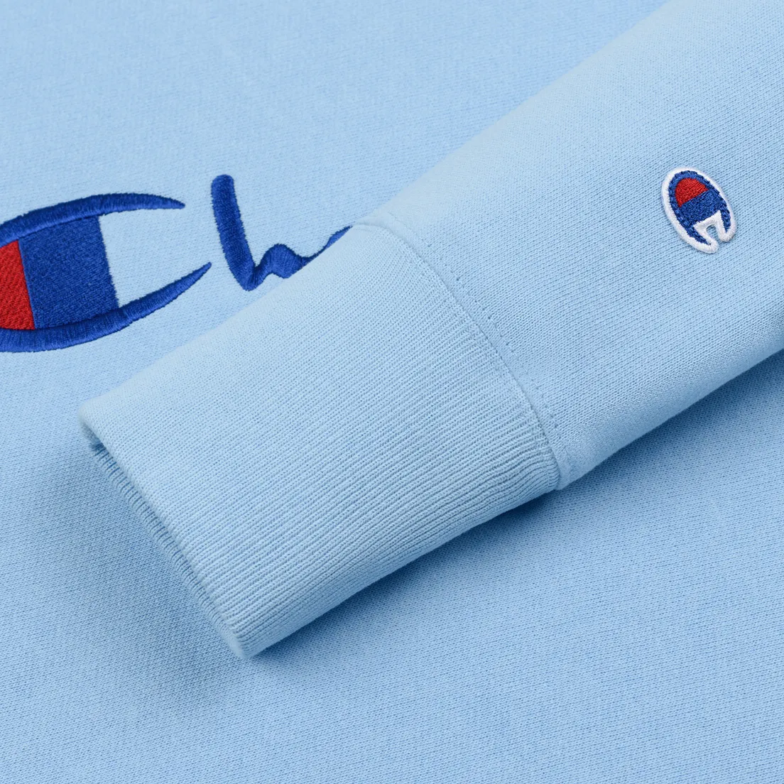 Champion Reverse Weave Мужская толстовка Script Logo Crew Neck
