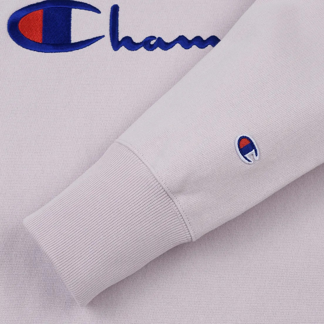 Champion Reverse Weave Мужская толстовка Script Logo Crew Neck