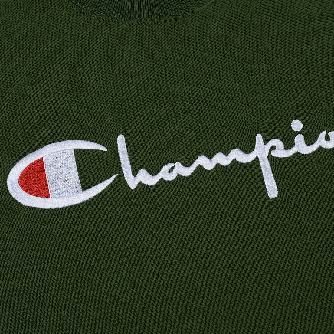 Champion Reverse Weave Мужская толстовка Script Logo Crew Neck