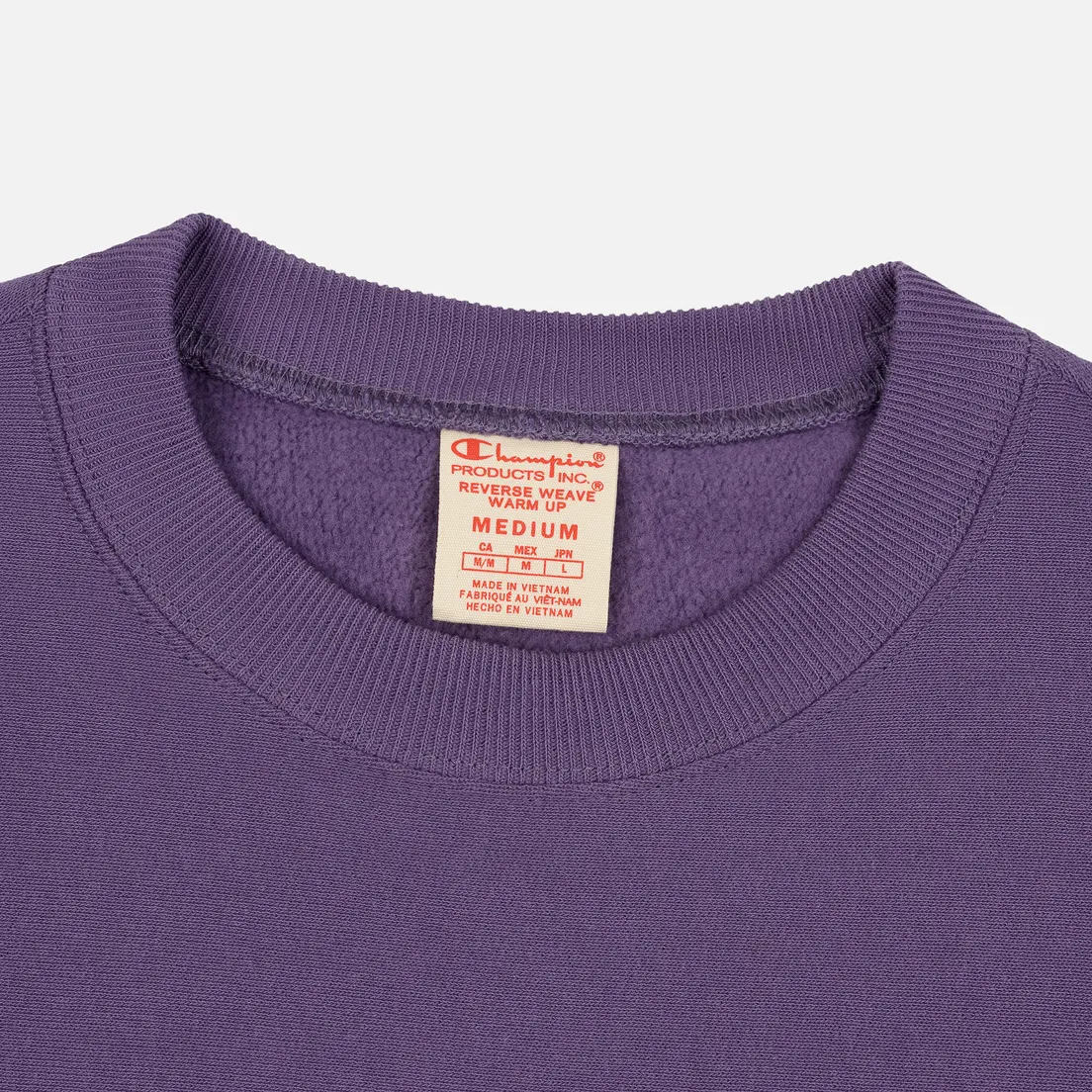 Champion Reverse Weave Мужская толстовка Script Logo Crew Neck