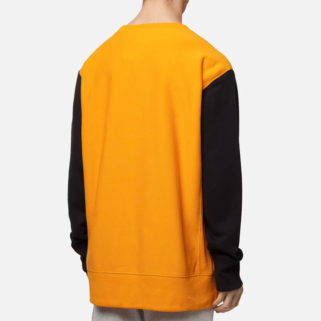 Champion Reverse Weave Мужская толстовка Small Script Bicolor Crew Neck