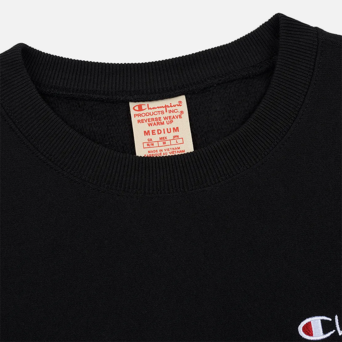 Champion Reverse Weave Мужская толстовка Small Script Crew Neck