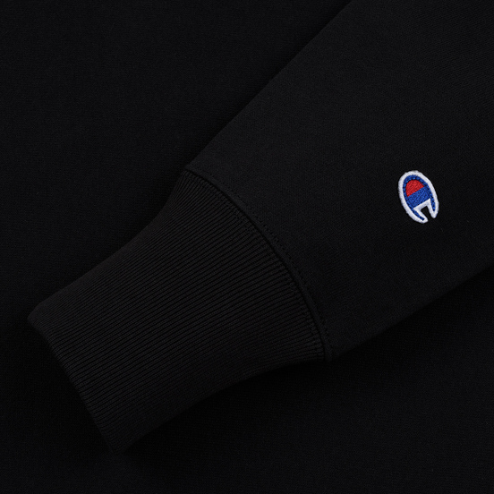 Мужская толстовка Champion Reverse Weave Small Script Crew Neck Black