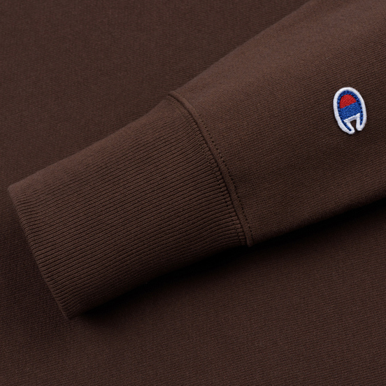 Мужская толстовка Champion Reverse Weave Small Script Crew Neck Brown