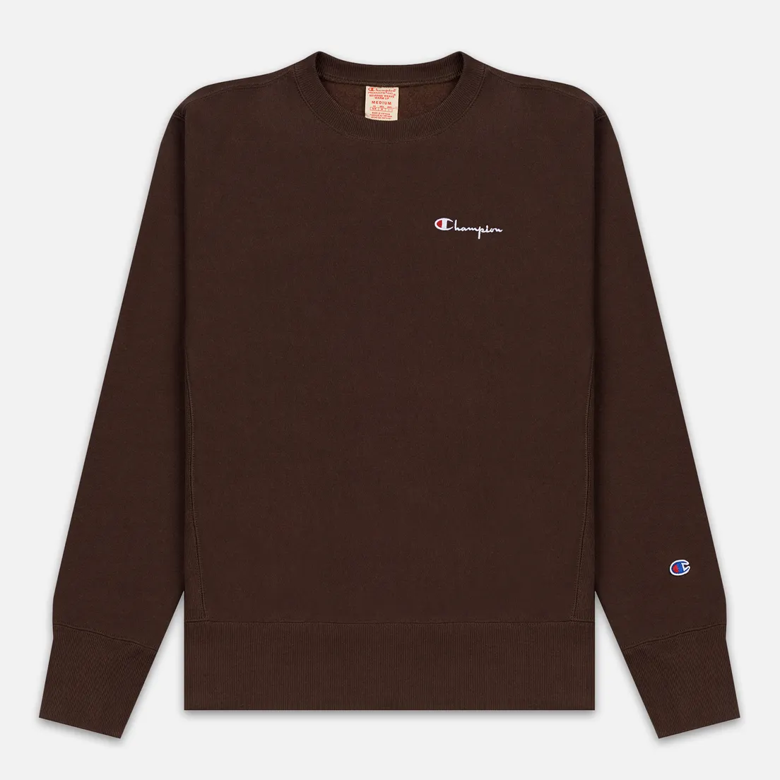 Champion Reverse Weave Мужская толстовка Small Script Crew Neck
