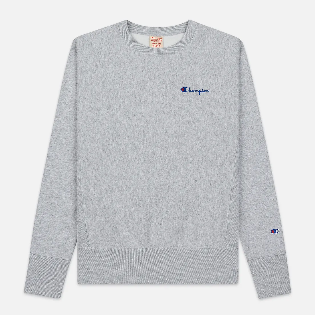 Champion Reverse Weave Мужская толстовка Small Script Crew Neck