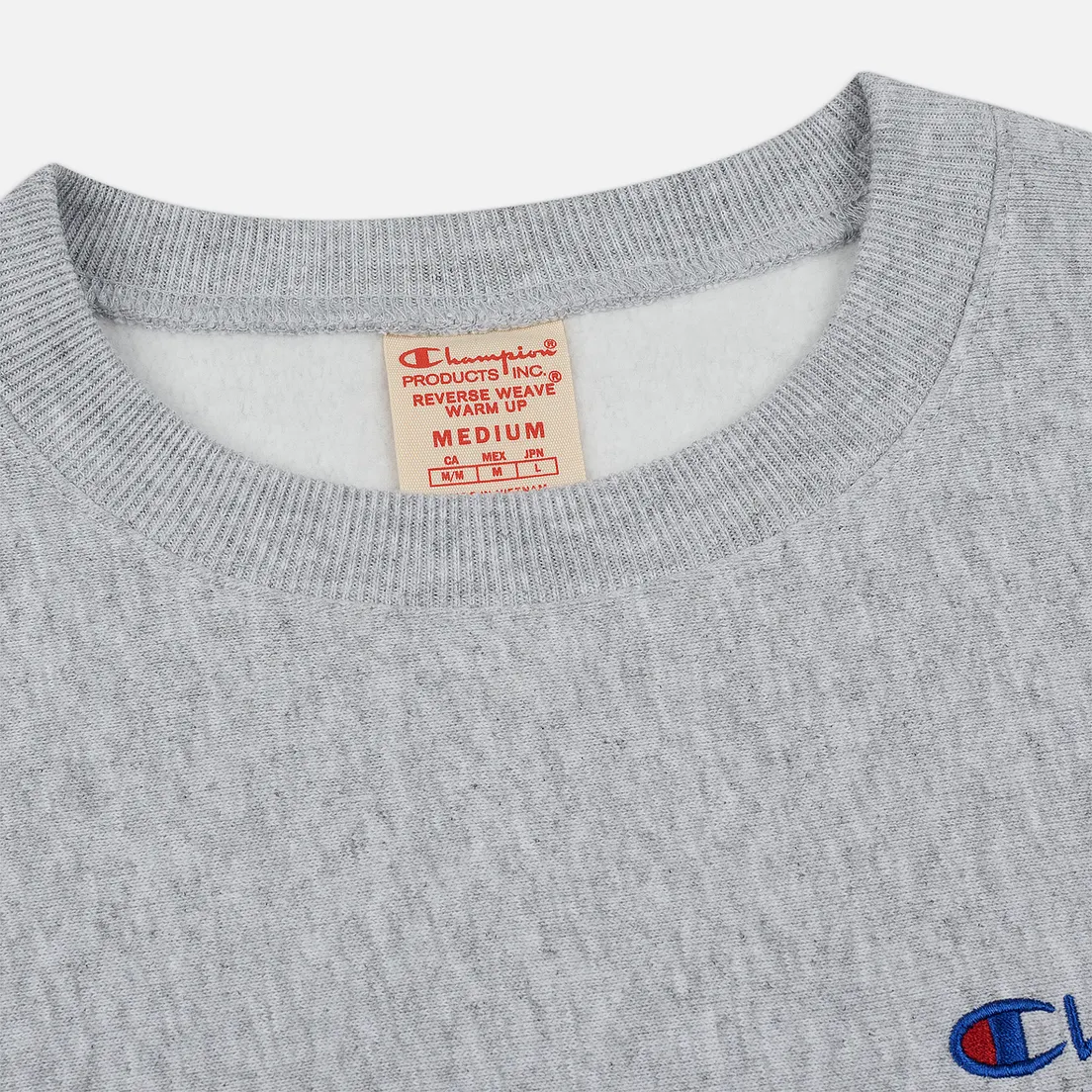 Champion Reverse Weave Мужская толстовка Small Script Crew Neck