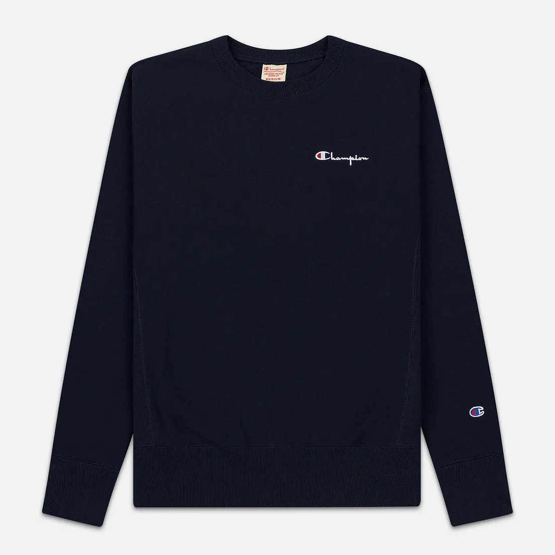 Champion Reverse Weave Мужская толстовка Small Script Crew Neck