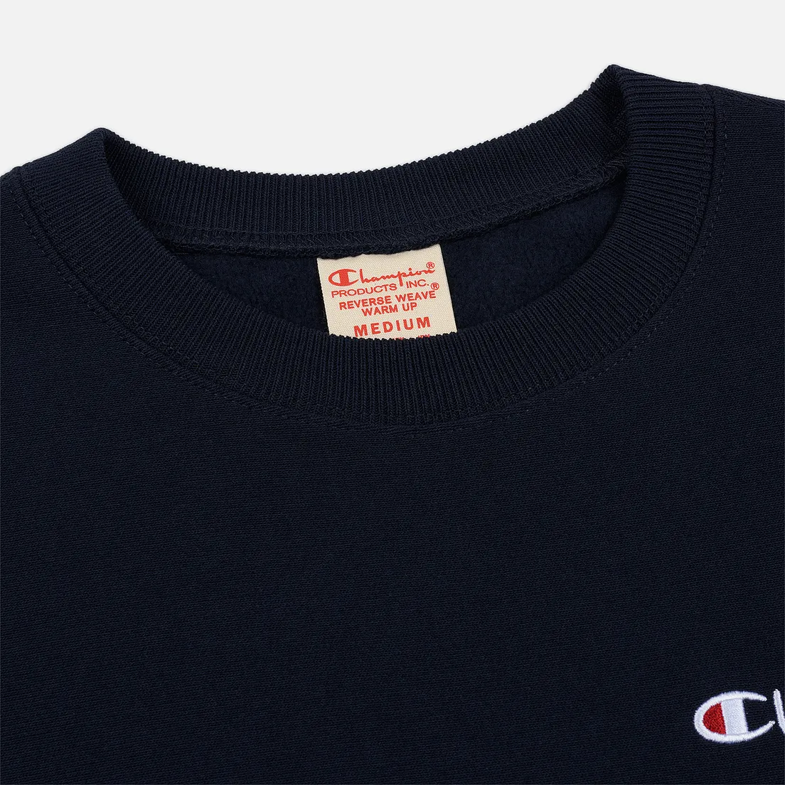 Champion Reverse Weave Мужская толстовка Small Script Crew Neck