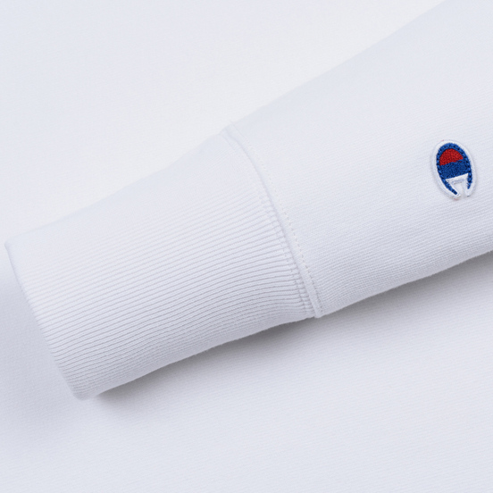 Мужская толстовка Champion Reverse Weave Small Script Crew Neck White